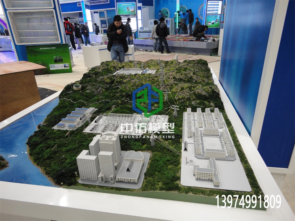 变电站仿真演示模型