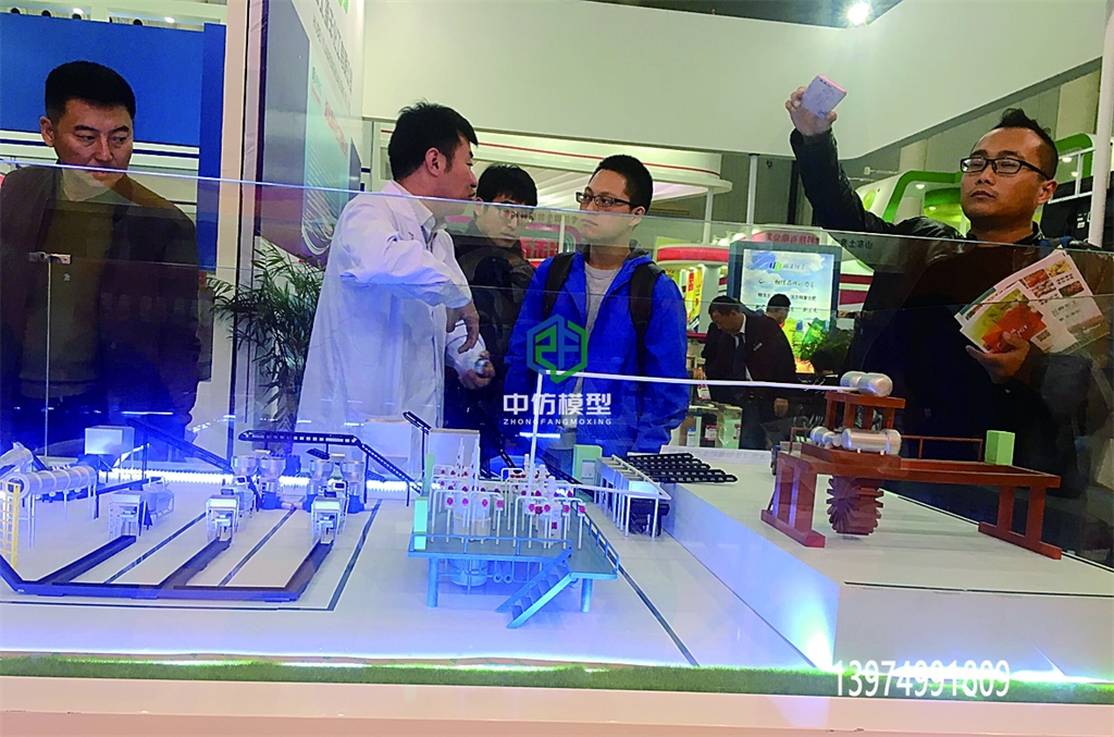 生物发酵车间仿真模型