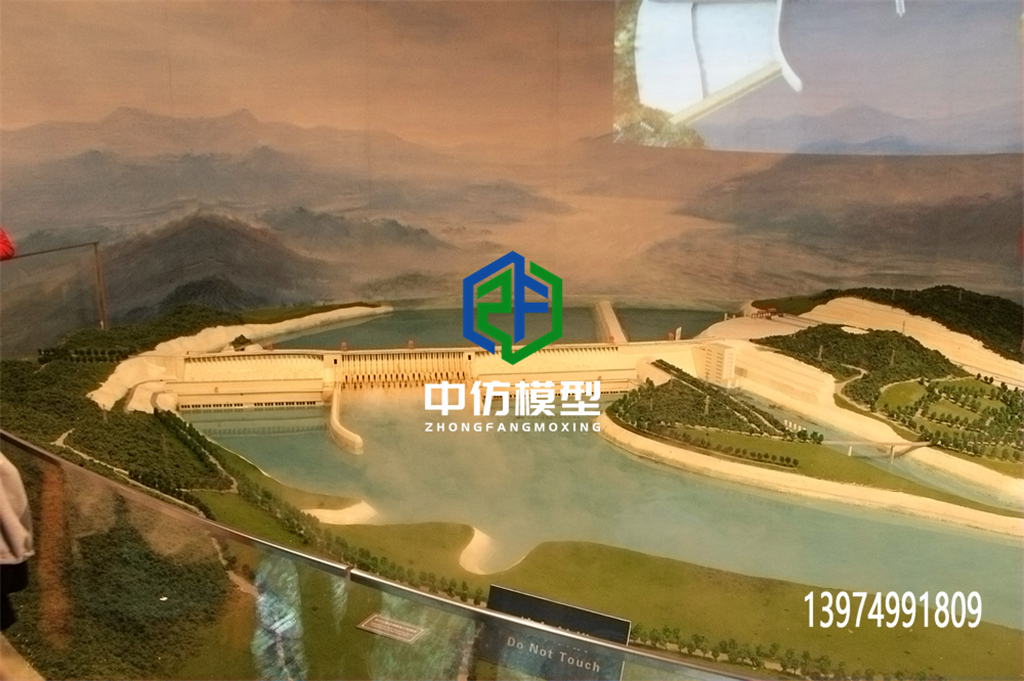 三峡水利枢纽模型